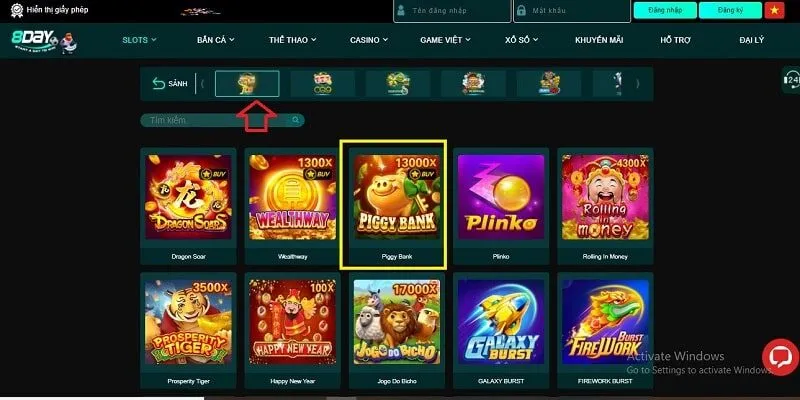 Hướng dẫn chơi nổ hũ Piggy Bank tại 8Day dễ hiểu Hướng dẫn chơi nổ hũ Piggy Bank tại 8Day dễ hiểu