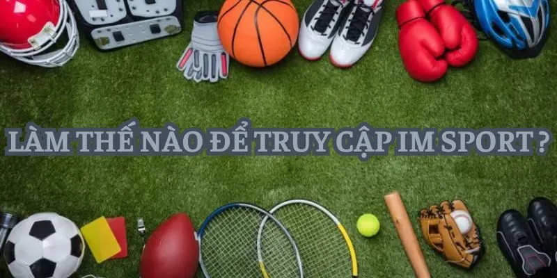 Tham gia IM Sport đơn giản sau vài phút với thao tác nhanh gọn Tham gia IM Sport đơn giản sau vài phút với thao tác nhanh gọn