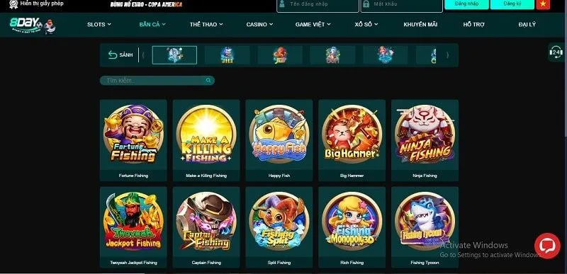 Thư viện trò chơi đa dạng Thư viện trò chơi đa dạng