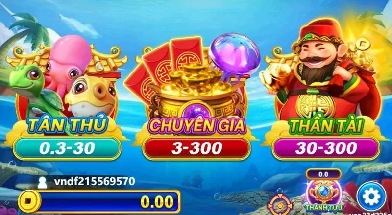 Mức thưởng khi săn cá tại Cai Shen Fishing Mức thưởng khi săn cá tại Cai Shen Fishing